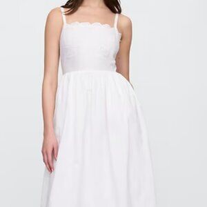 Gap midi eyelit summer dress! XS